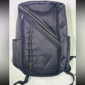 Timberland Black Backpack w/ Shoe Compartment, Lot Of Pockets, Headphone Slot!!!